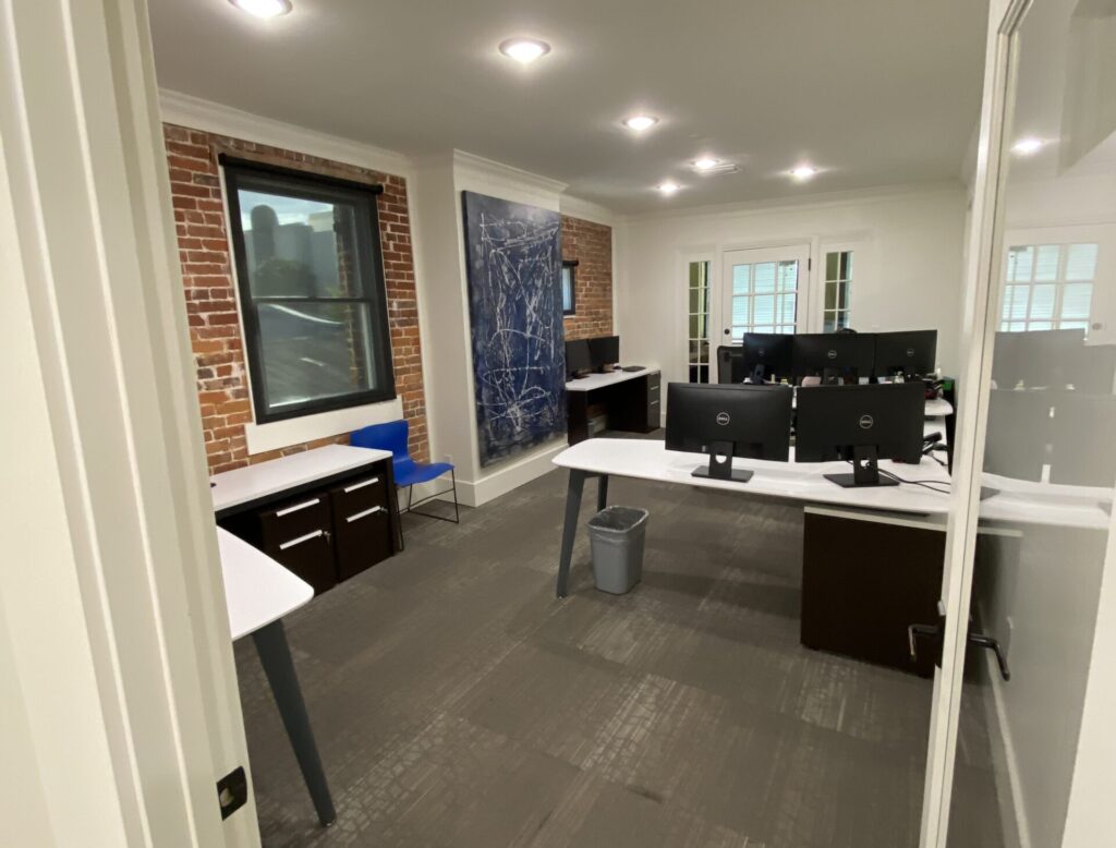 Picture of a finished office space